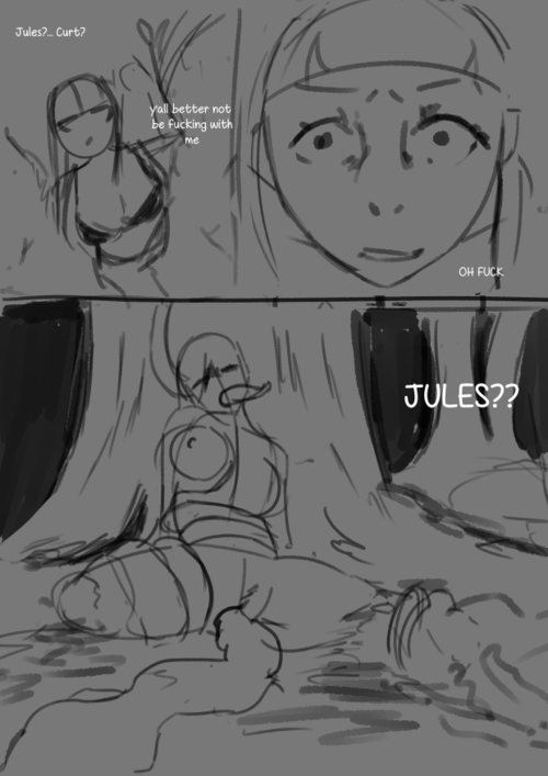 Halloween comic draft p2 - 2021