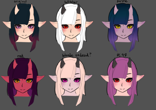 Demons color test 1 - 2021